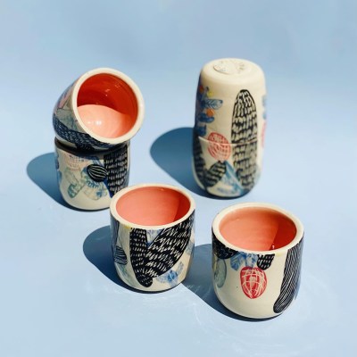 Plates, Dark side of the moon (A set of 4)