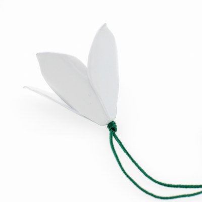 Necklace / Pendant, Bluebell, White Small