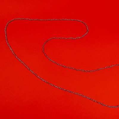 Neckpiece, BORDER - blue