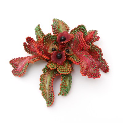 Brooch, Datura 2, Series: For When We Flourish