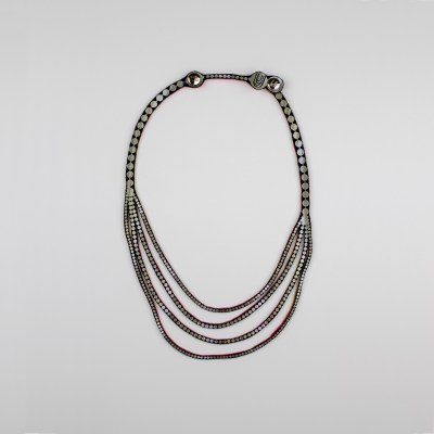 Necklace, PEARL THIN MINI