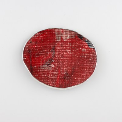 Brooch, I painted rain_2