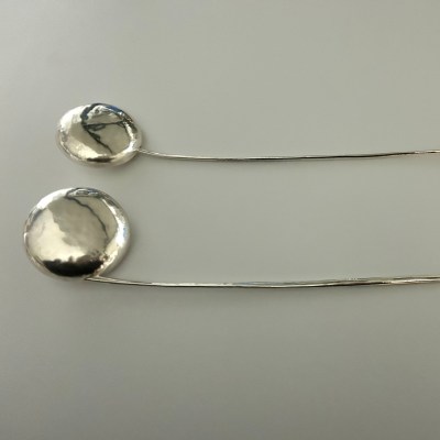 Korean Traditional Binyeo (Hairpin), Full moon _ 1, (smaller one)