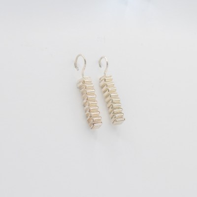 Folded earrings