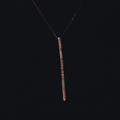 Pendant, SHUT YOUR EYES AND SEE (From Ulysses, James Joyce)