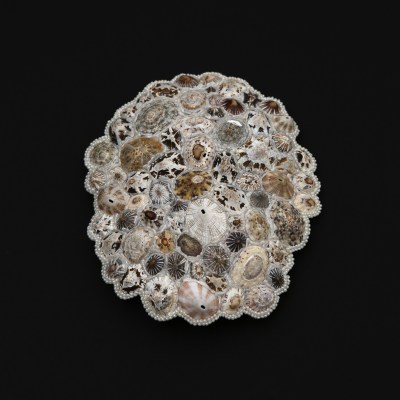 Brooch, Lace for the Heart I