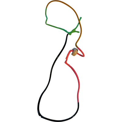 Necklace, Wiggly Necklace #6